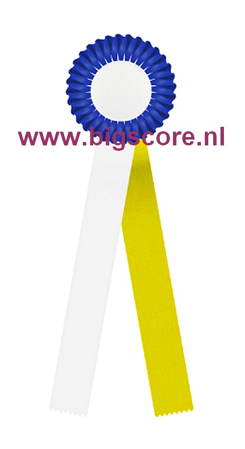 R 01 Multi 1-Ringsrozet Ø 10,5 cm L: 30 cm Blanco met optie Full Colour 50 mm afslag